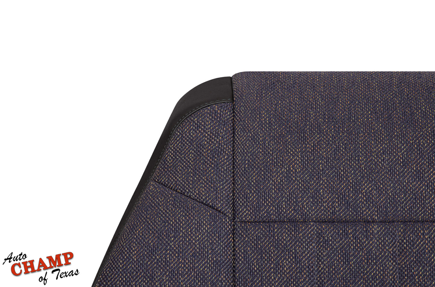 Close-up of 1999-2001 Jeep Cherokee Classic driver side lean back dark gray seat cover