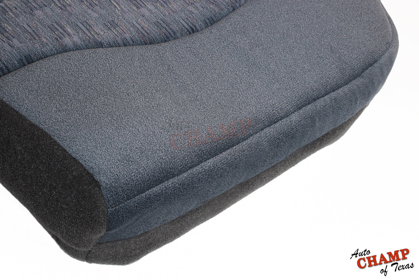ford f250 driver cloth cover blue seat 1999 2000 xlt bottom