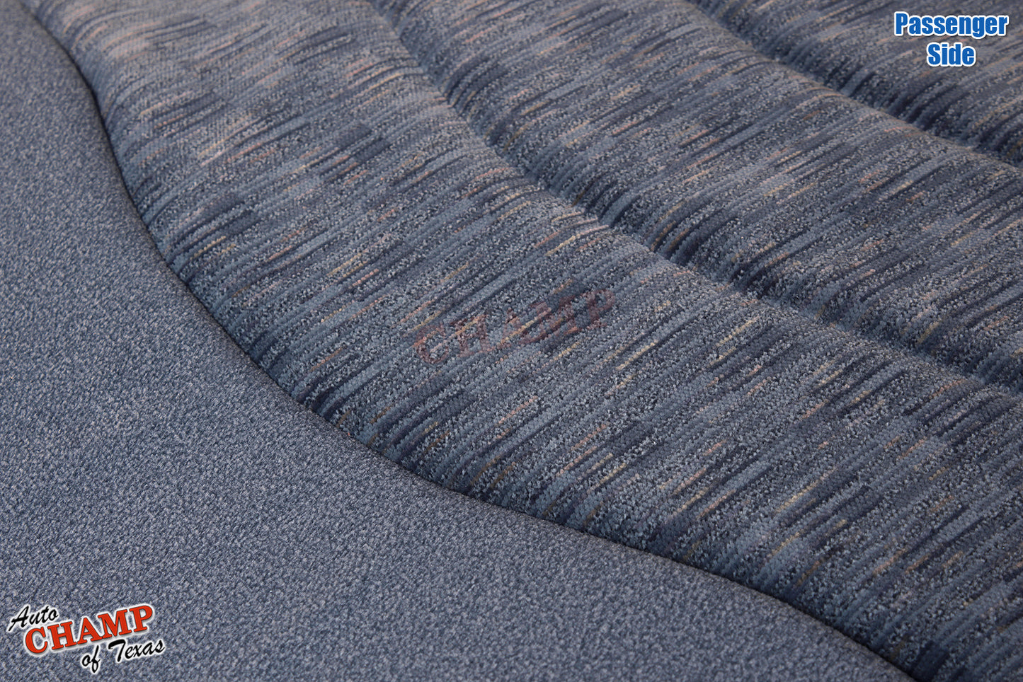 blue cloth cushion seat cover 1999 2000 ford f250 passenger xlt
