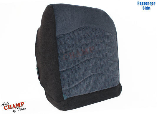 1999 2000 ford f250 xlt cloth passenger side blue seat bottom