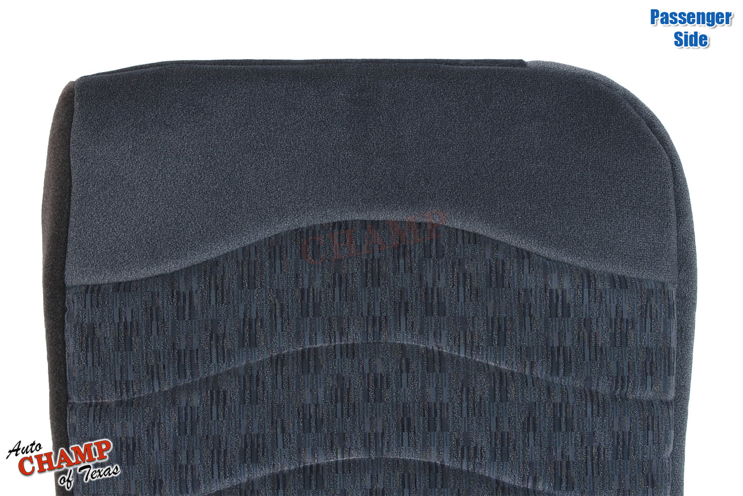 blue cloth seat cover ford f250 xlt 1999 2000 passenger bottom