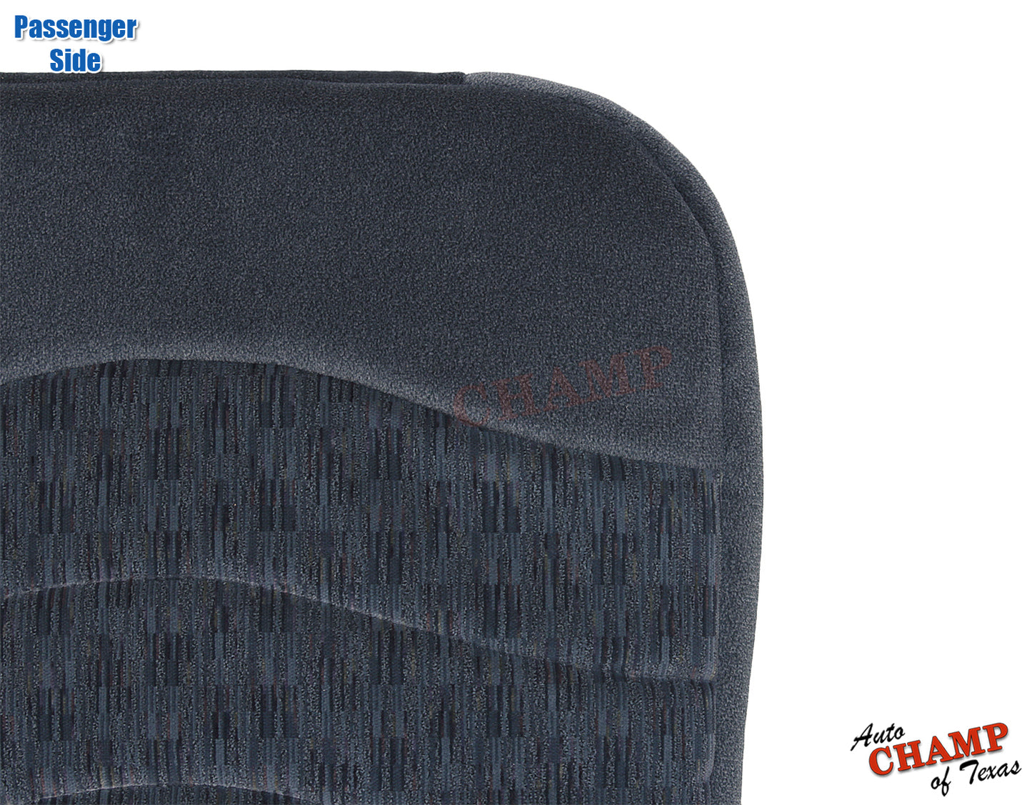 1999 2000 f250 passenger cloth seat bottom blue oem xlt