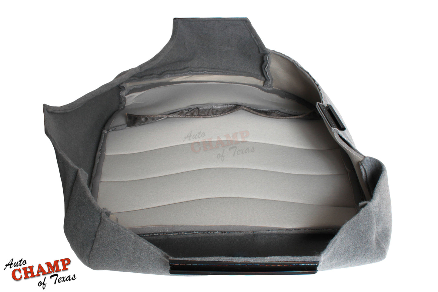 gray cloth driver seat bottom cover ford f250 xlt 1994 1997 40 20 40