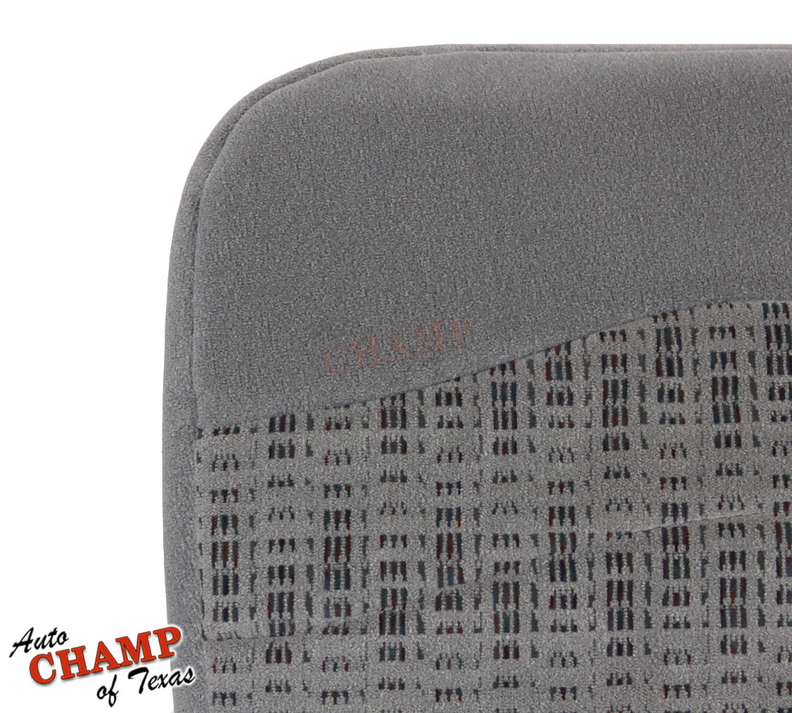 1994 1995 1996 1997 ford f250 xlt gray cloth driver seat cover