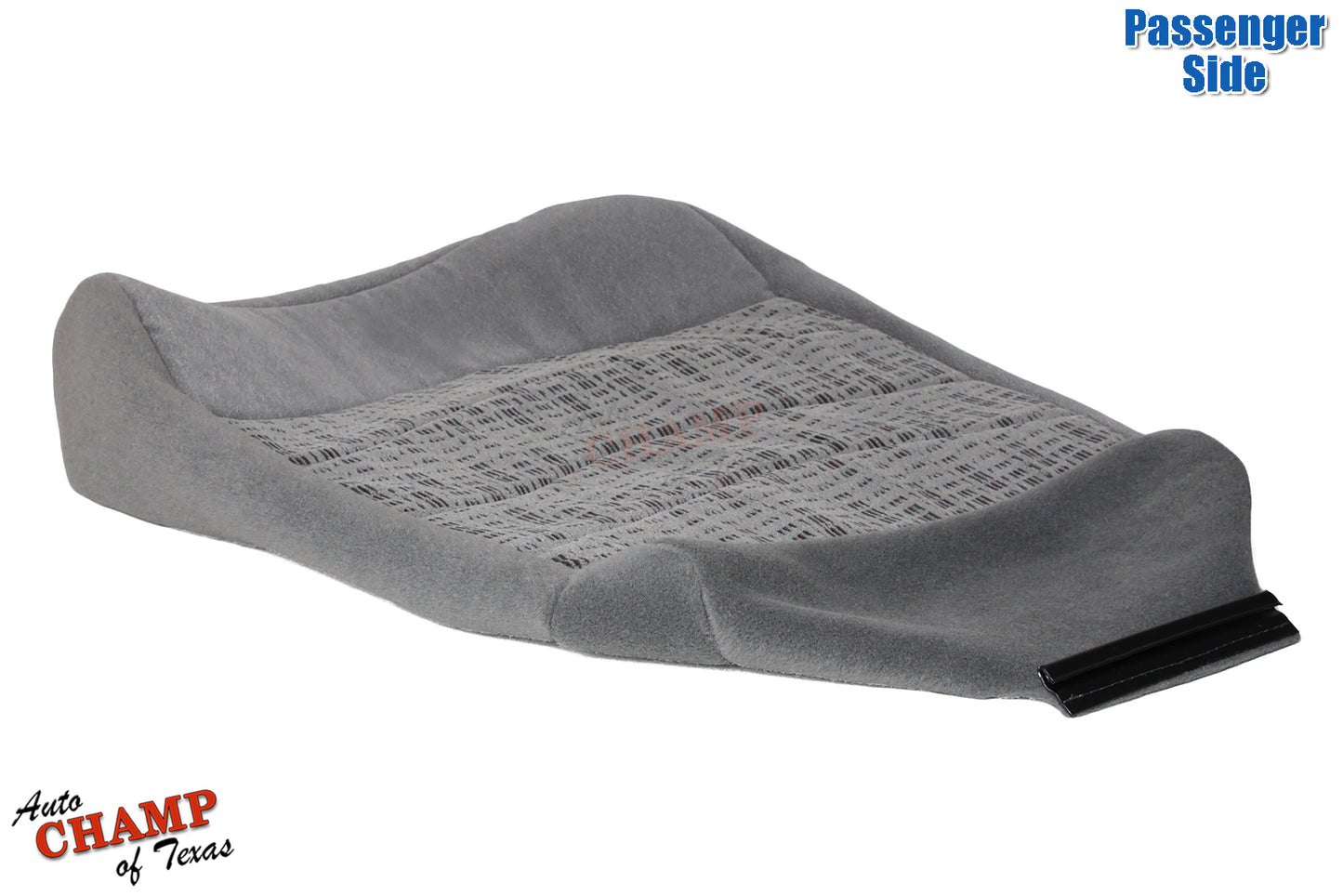 ford f250 1994 1995 1996 1997 gray cloth passenger seat bottom