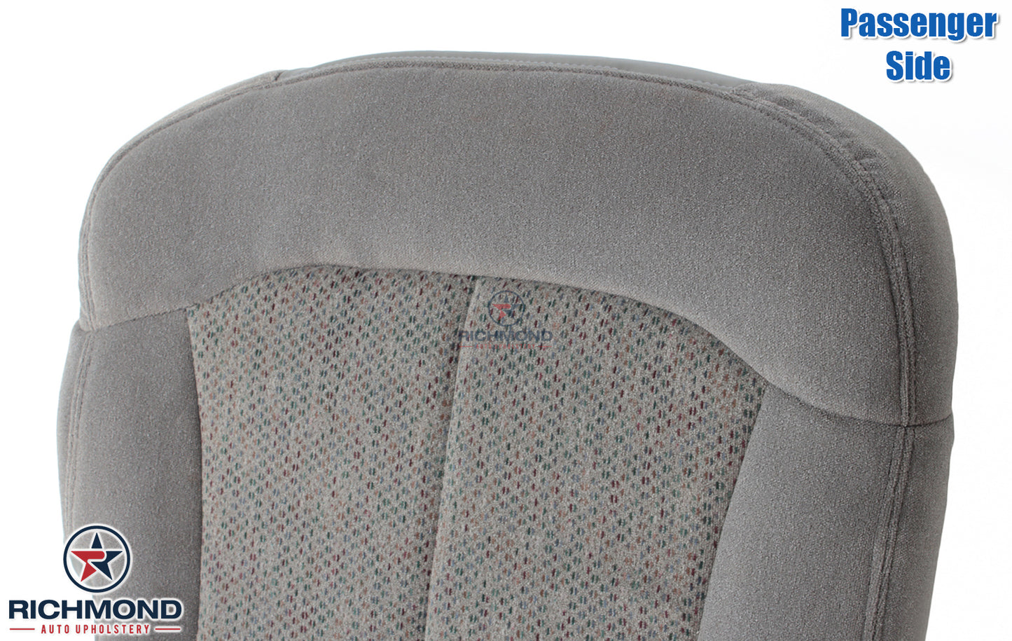chevy silverado 1999 2000 2001 2002 gray cloth seat passenger bottom cover ls z71