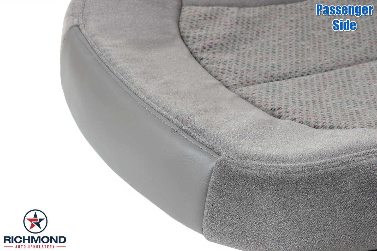 gray passenger seat cover bottom cloth 1999 to 2002 silverado ls z71