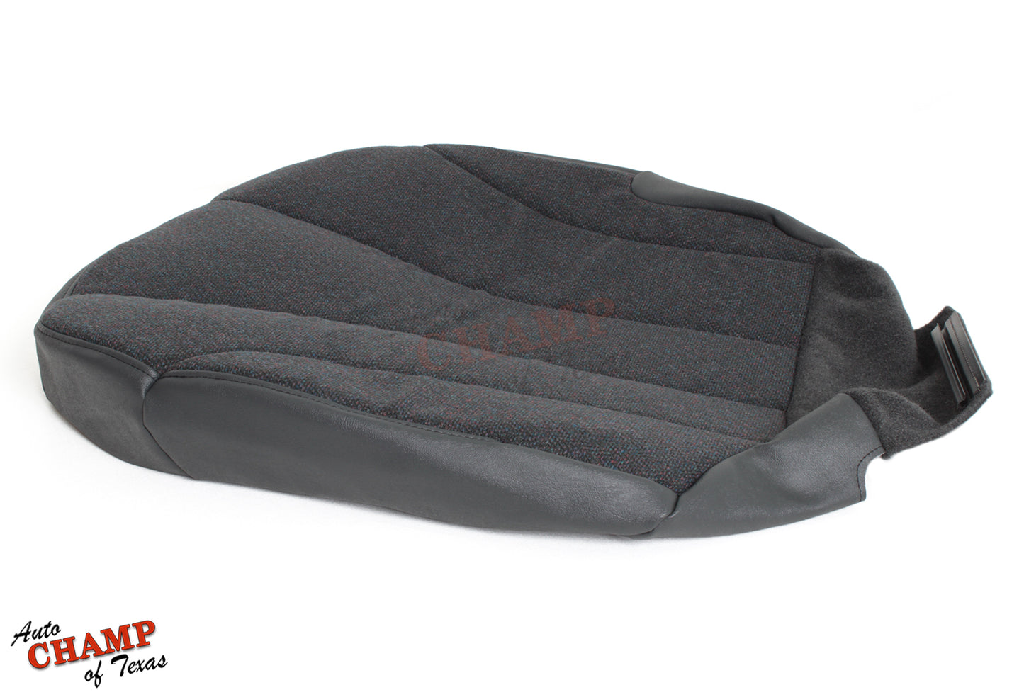 1999 2002 gm work truck cloth seat cover driver side bottom backside view