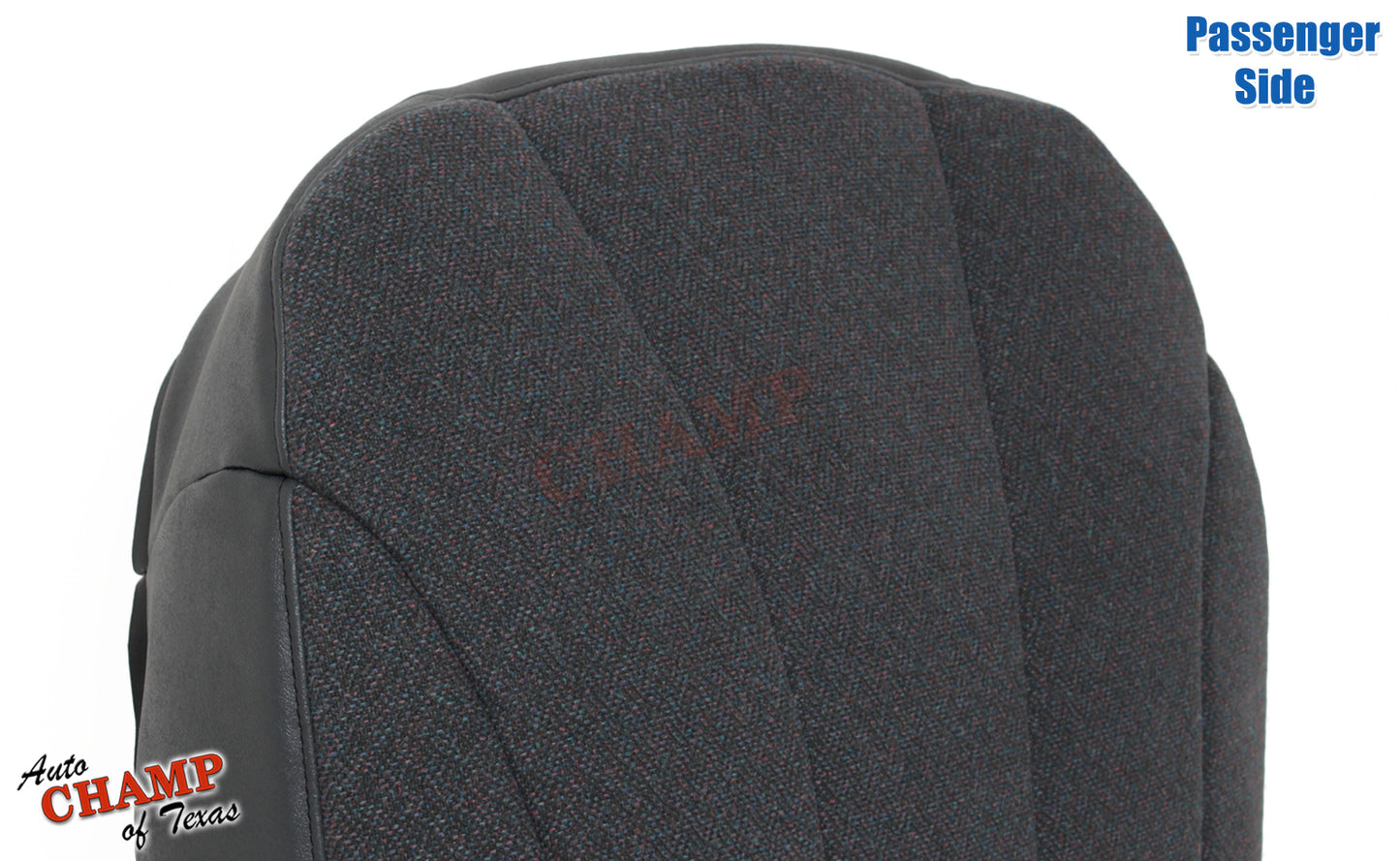 1999 2002 gm work truck passenger bottom seat cover replacement black cloth