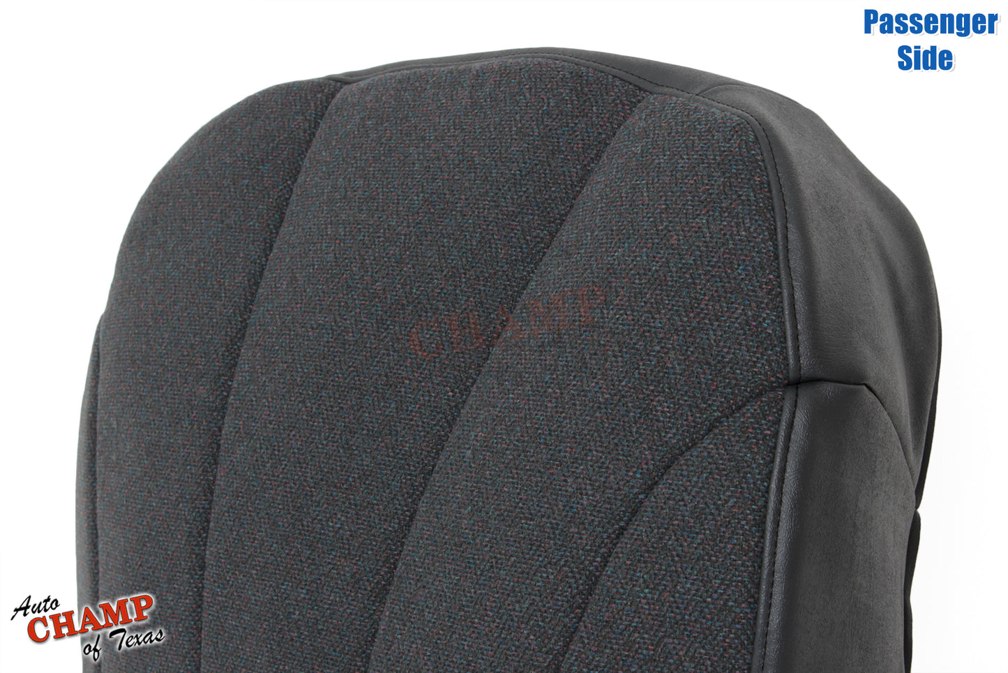 1999 2002 gm work truck passenger bottom seat cover replacement black cloth