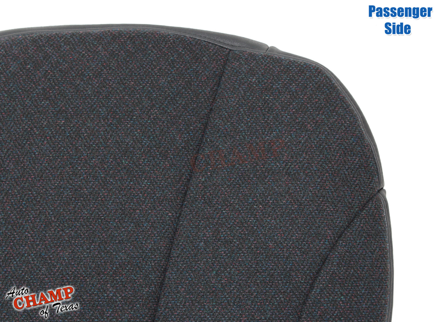 1999 2002 gm work truck passenger bottom seat cover cloth black