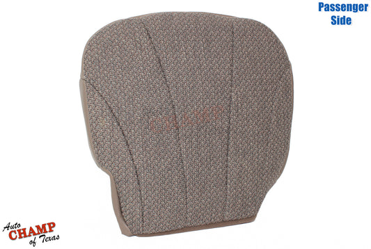 1999 2002 gmc sierra passenger side seat cover tan cloth replacement