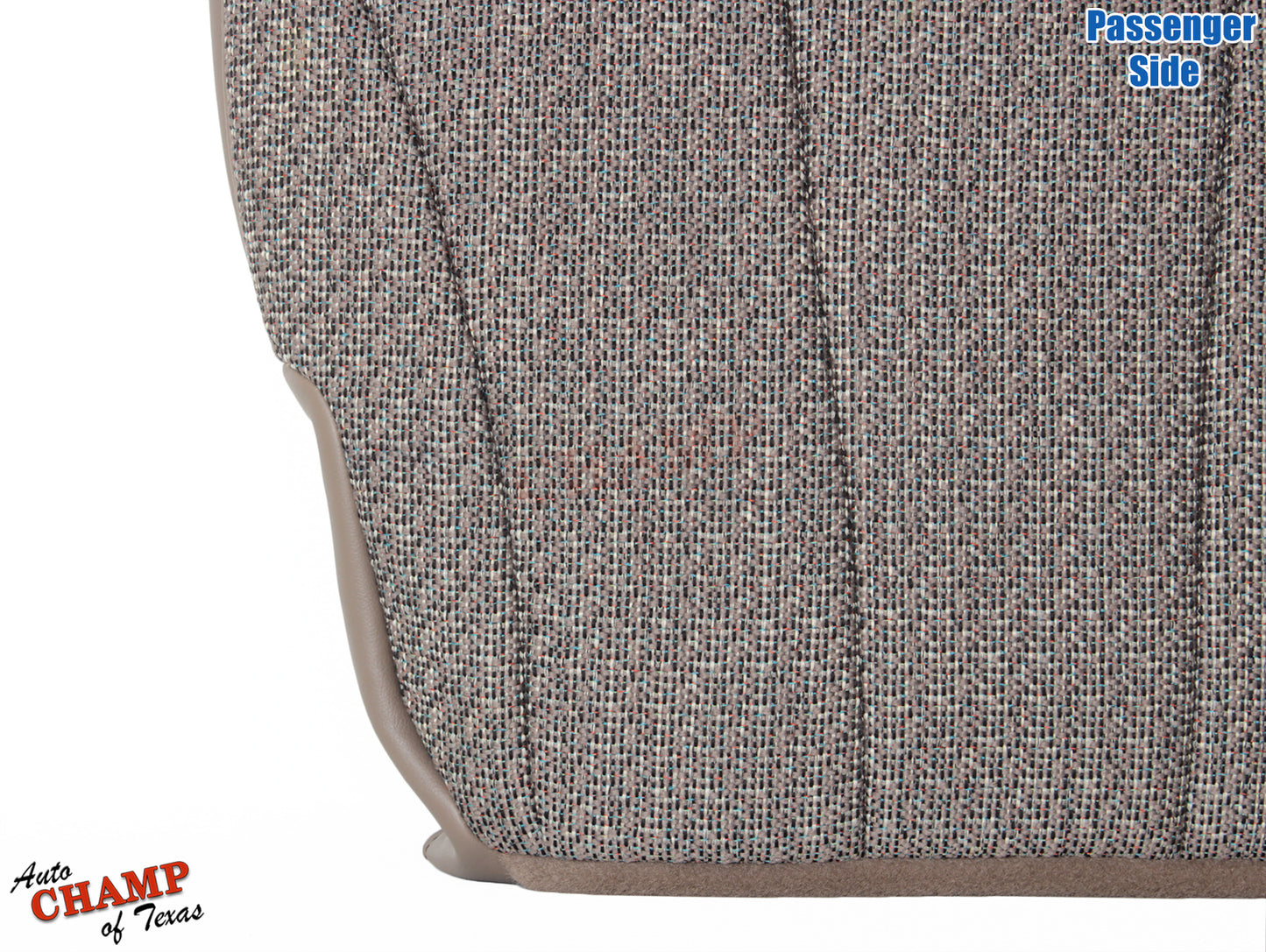 1999 2002 gmc sierra passenger side bottom seat cover tan cloth replacement