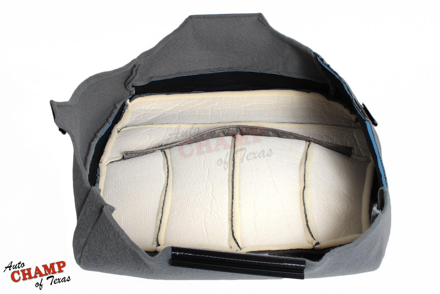 1999-2003 Ford F-150 XLT Driver Seat Cover Dark Gray Cloth