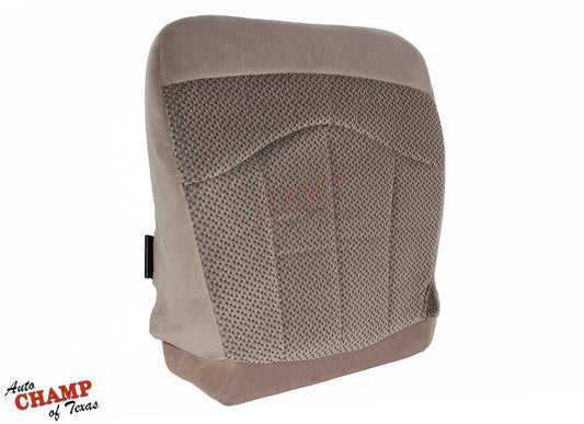 driver bottom tan seat cover 1999 2003 ford f150 xlt cloth