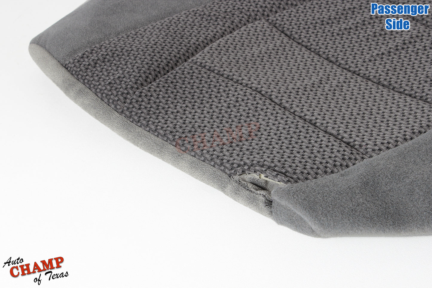 gray passenger seat cover ford f150 xlt 1999 2003 cloth bottom