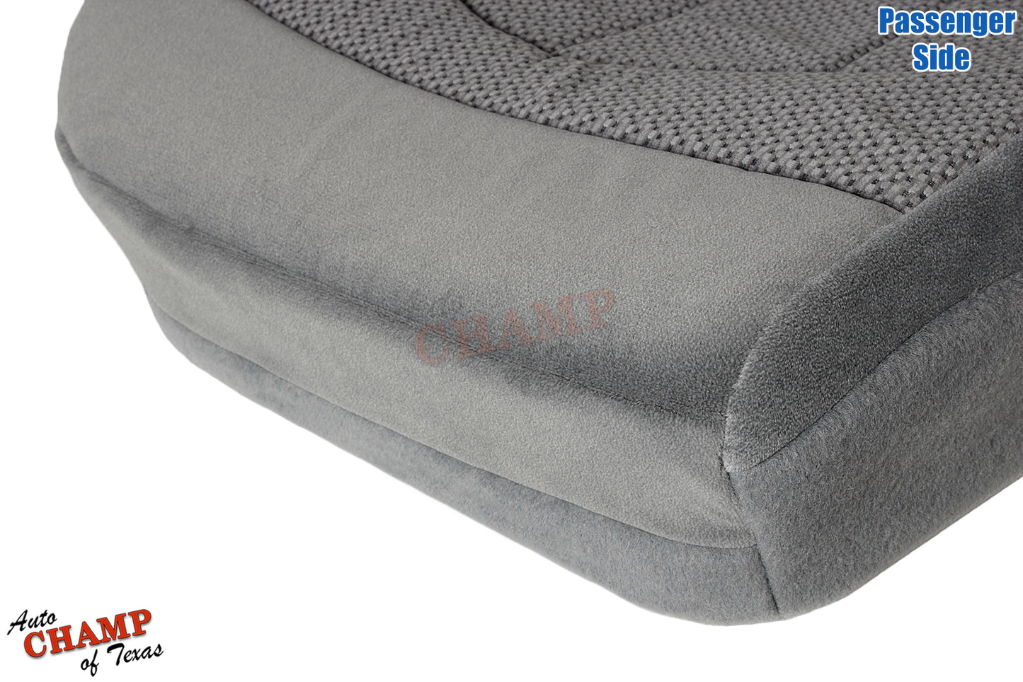 1999 2003 ford f150 xlt gray cloth passenger seat cover bottom