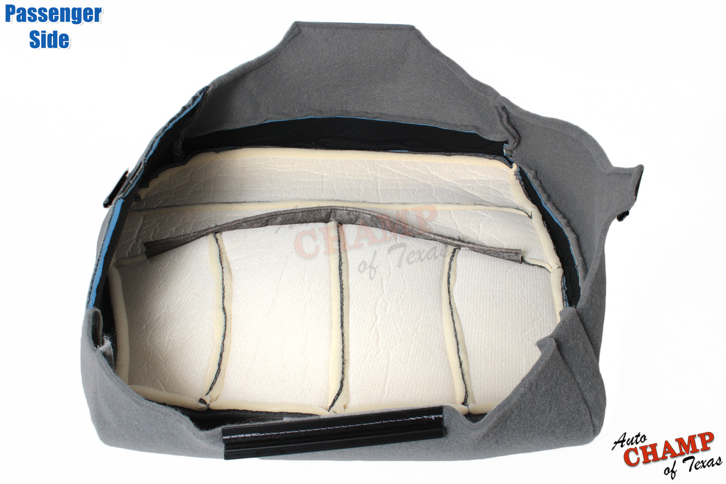 1999 2003 ford f150 xlt gray passenger cloth bottom seat cover