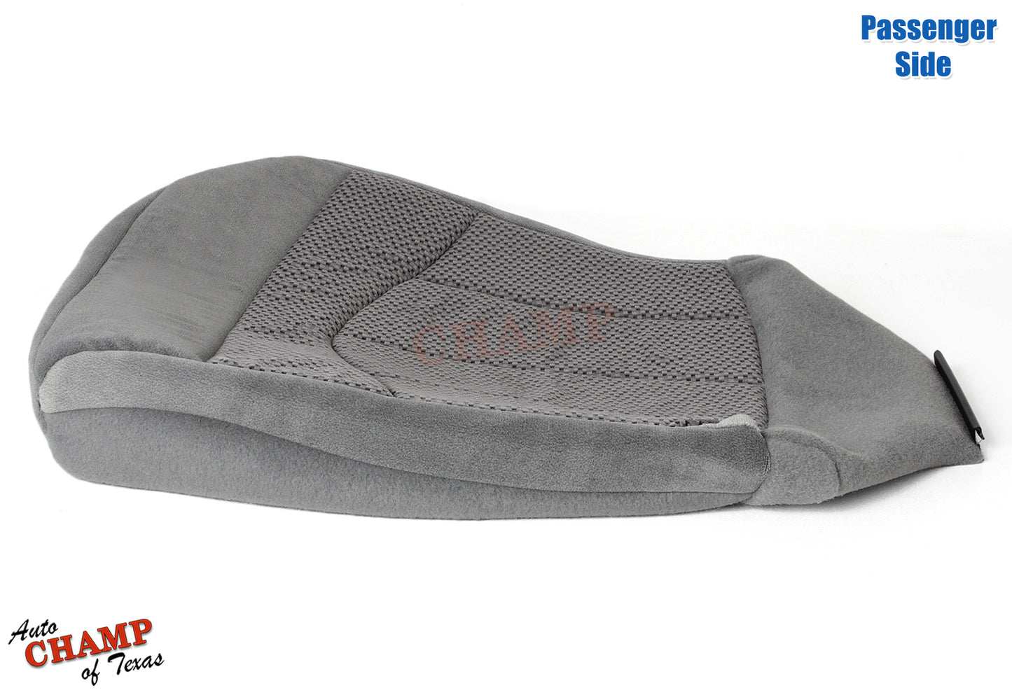 cloth seat cover gray passenger 1999 2003 ford f150 xlt bottom