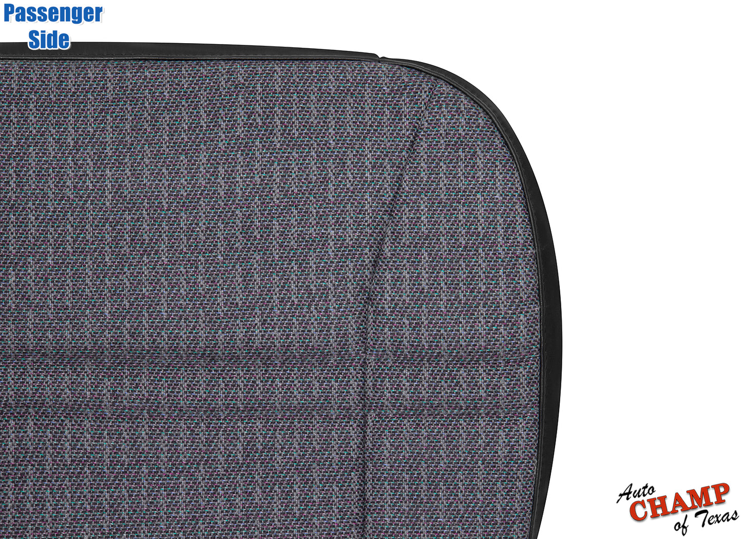 1995 2001 jeep cherokee sport se passenger bottom seat cover dark gray top left side