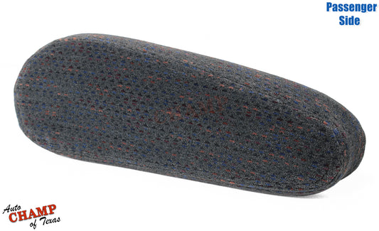 silverado 1999 passenger side dark gray cloth seat armrest oem