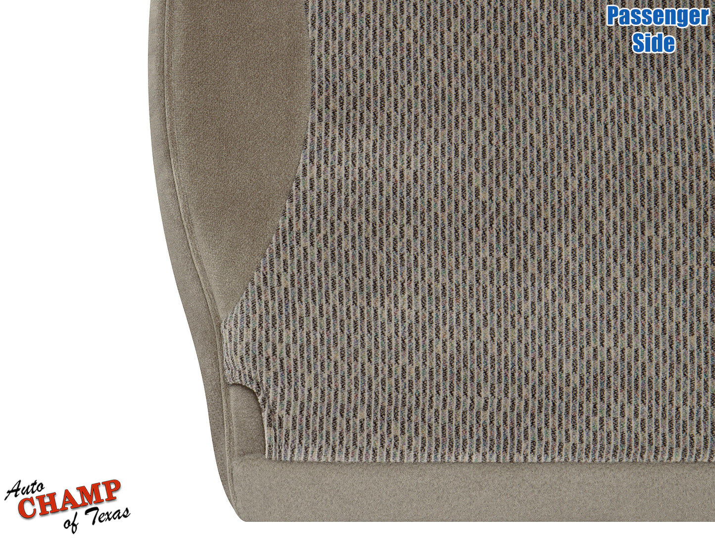 passenger seat cloth cover tan ford f150 xlt 1997 1998 bottom