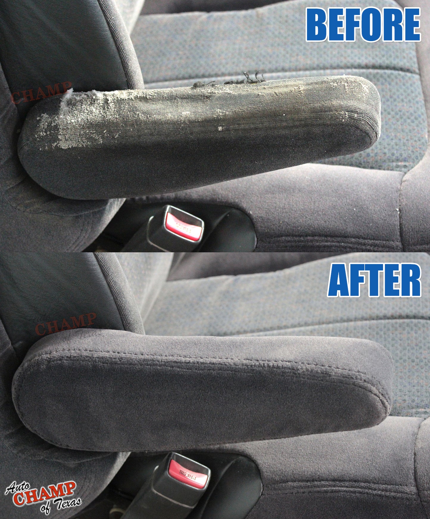 1999 2000 2001 2002 chevy silverado passenger armrest dark gray cloth worn