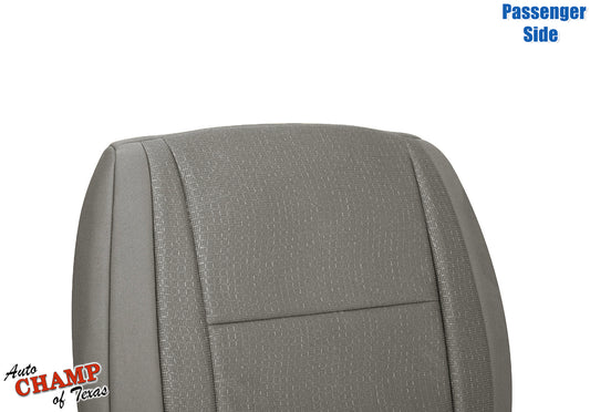 2011-2013 Dodge Durango Passenger Side Bottom Cloth Seat Cover, Gray