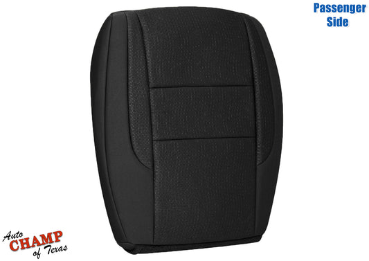 2011-2017 Dodge Durango Passenger Side Bottom Cloth Seat Cover, Black