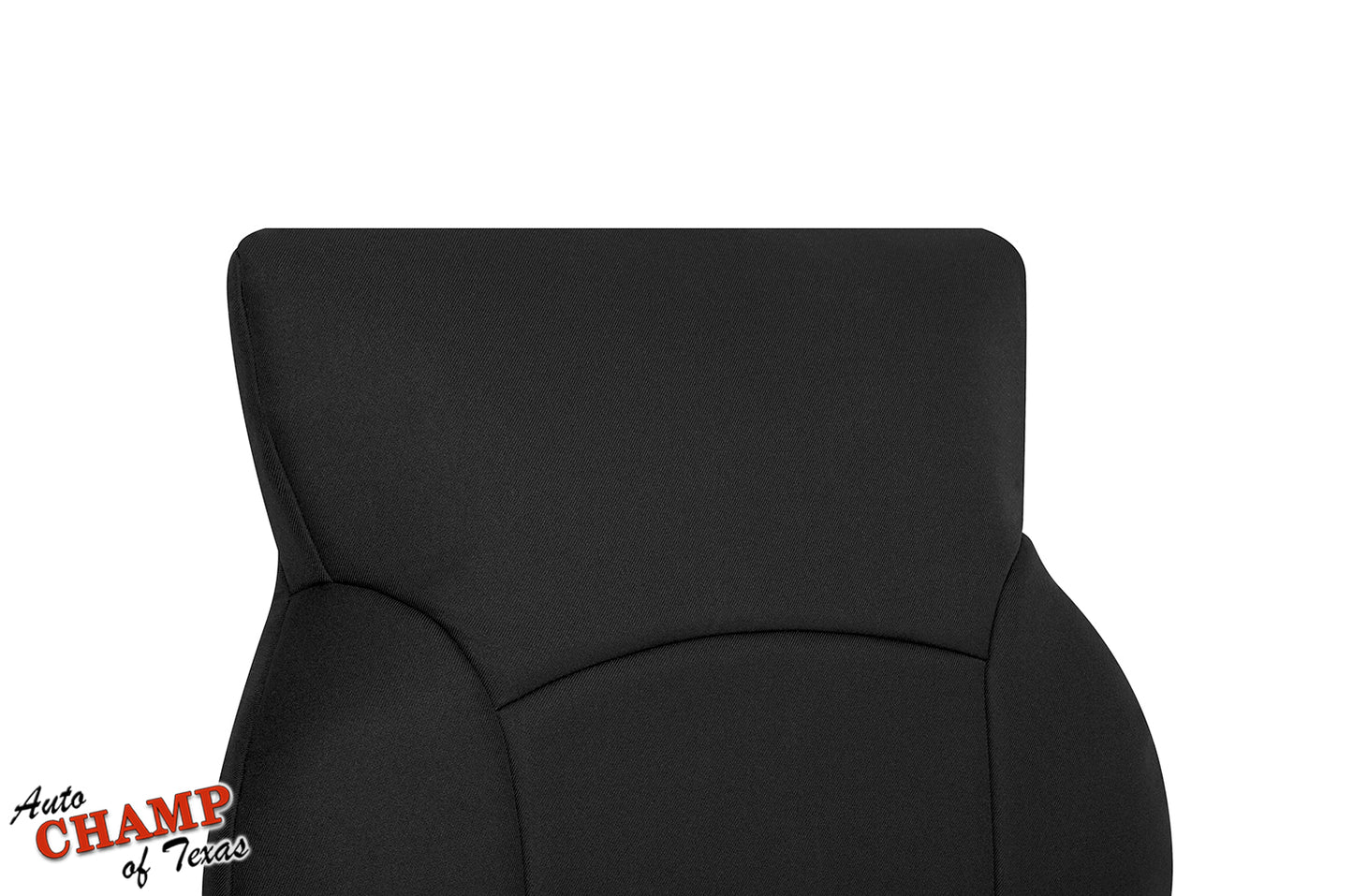 2000–2005 Dodge Neon SXT Driver Lean Back Cloth Seat Cover Black