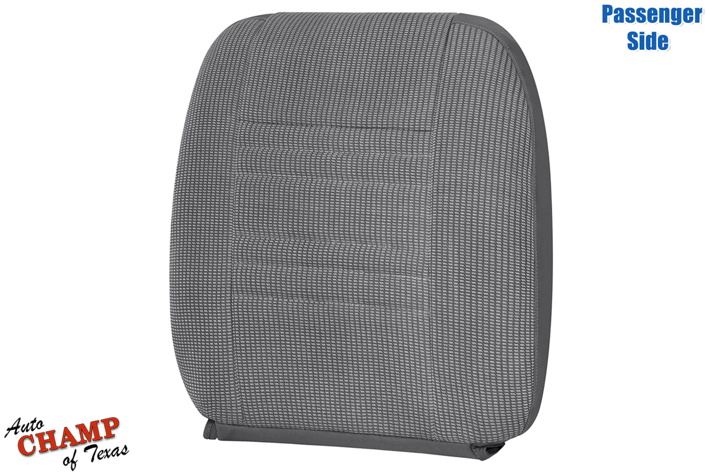 dodge ram 3500 passenger seat cover gray angled view