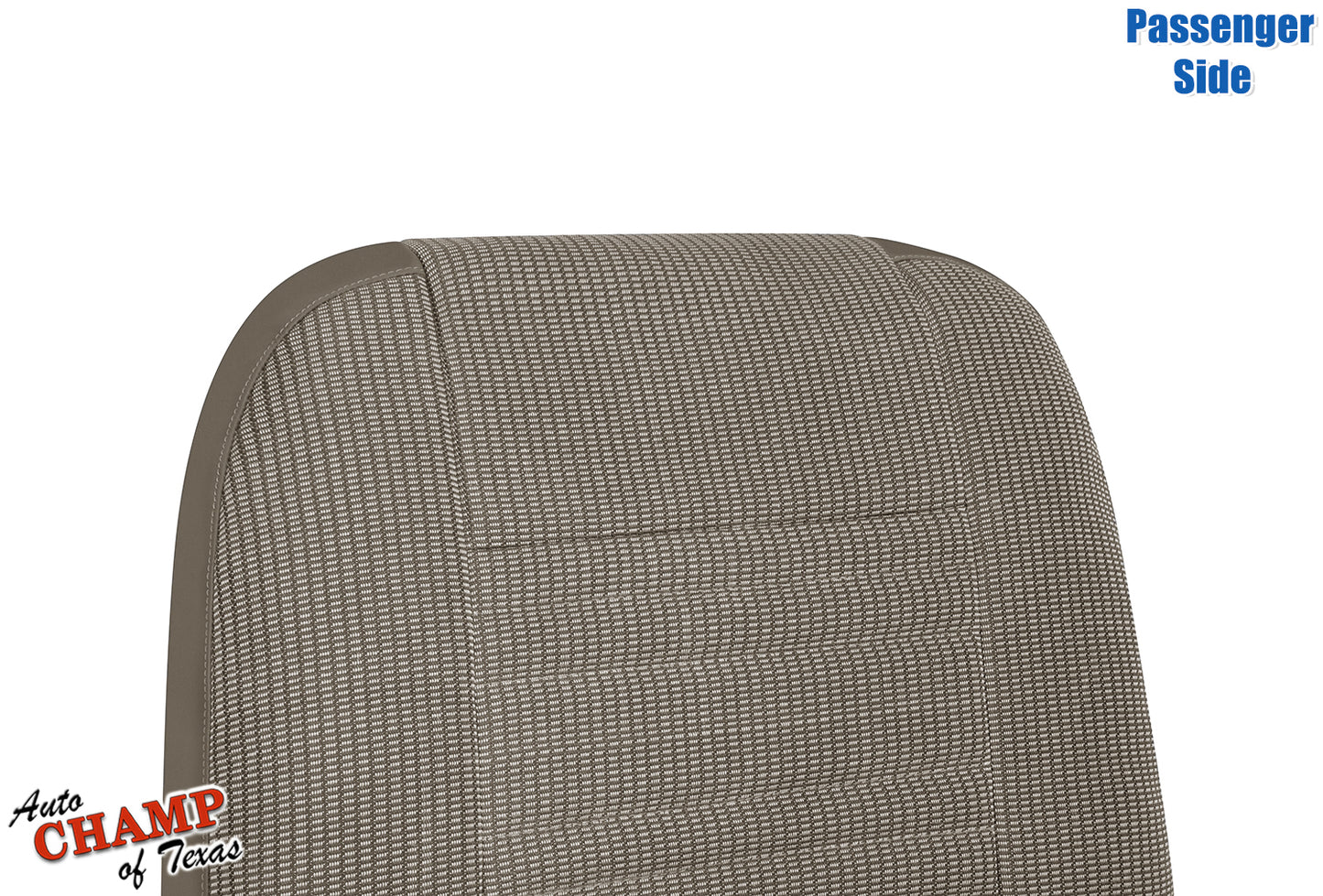 2006 2009 dodge ram passenger lean back seat cover medium khaki tan reversed angle