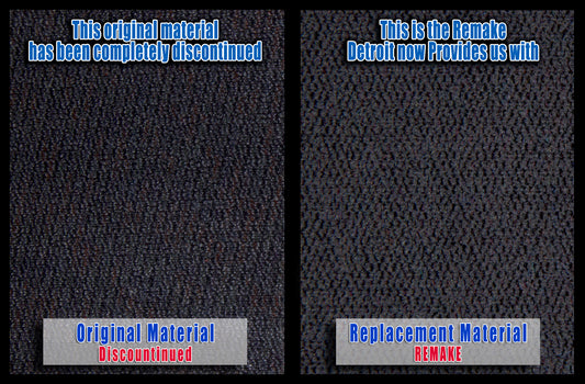 2003-2007 GMC Sierra Driver Bottom Cloth Seat Cover Dark Pewter Gray