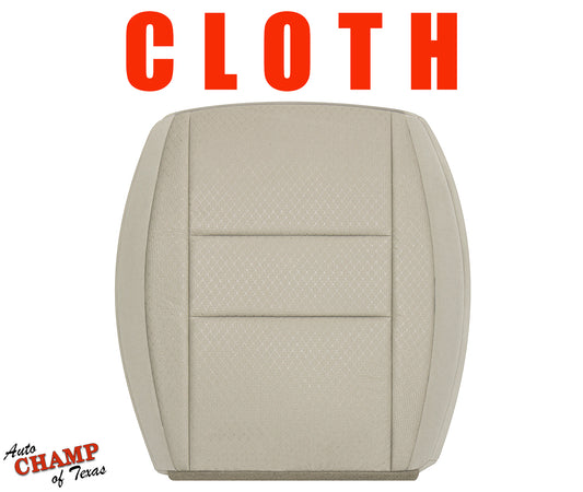 2018-2022 Jeep Grand Cherokee Laredo Driver Side Bottom Cloth Seat Cover Tan