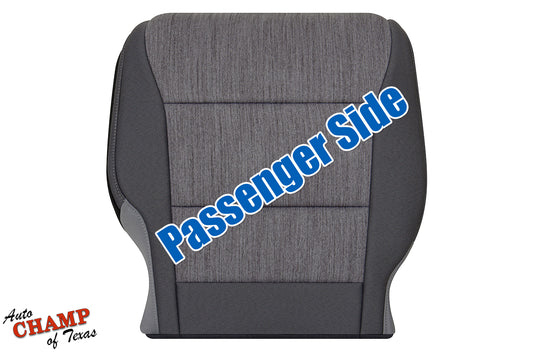 2021 2025 ford f150 xl base passenger cloth seat cover gray