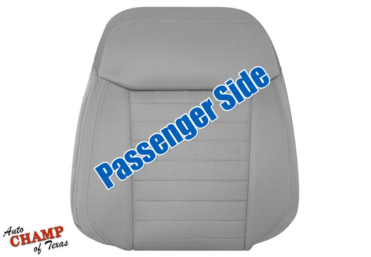 2019-2023 Ford Ranger Passenger Side Lean Back Cloth Seat Cover Gray