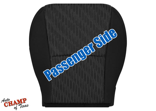 2020-2024 Toyota 4Runner Passenger Side Bottom Seat Cover Cloth Black