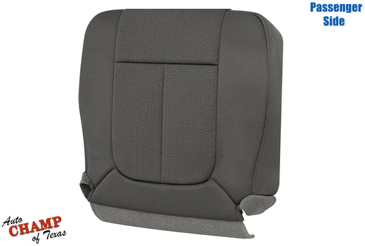 2009 2010 ford f150 stx xl driver side bottom cloth seat cover gray