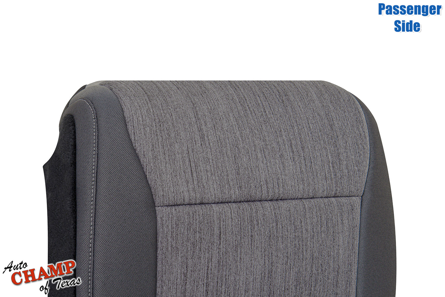2021 2025 ford f150 xl base passenger seat back cover gray cloth oem replacement