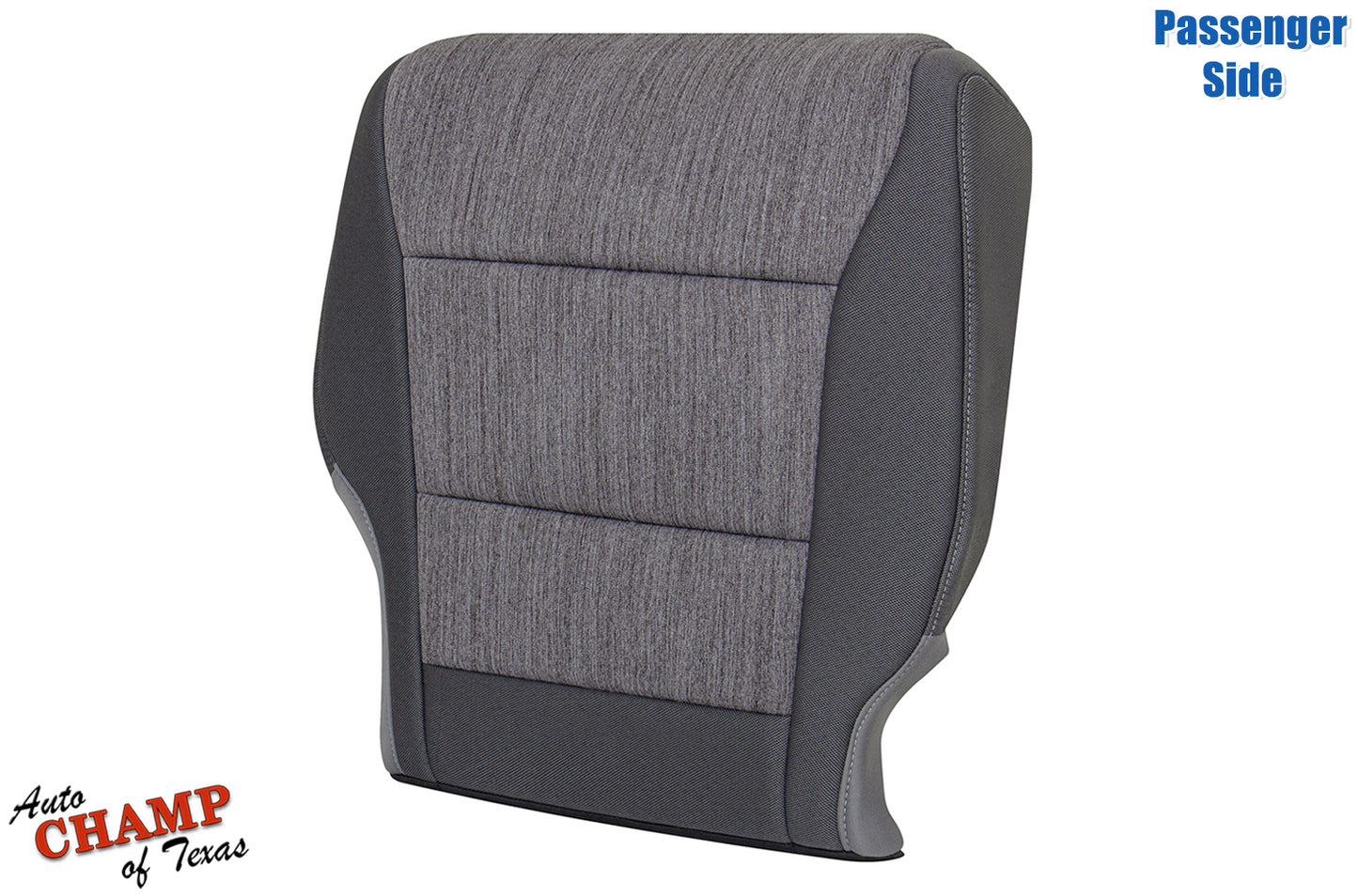 2021 2025 ford f150 xl base passenger side seat cover full view gray cloth durable oem