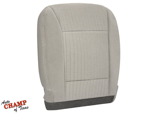2007-2010 Ford Explorer Sport Trac Driver Side Bottom Cloth Seat Cover Gray