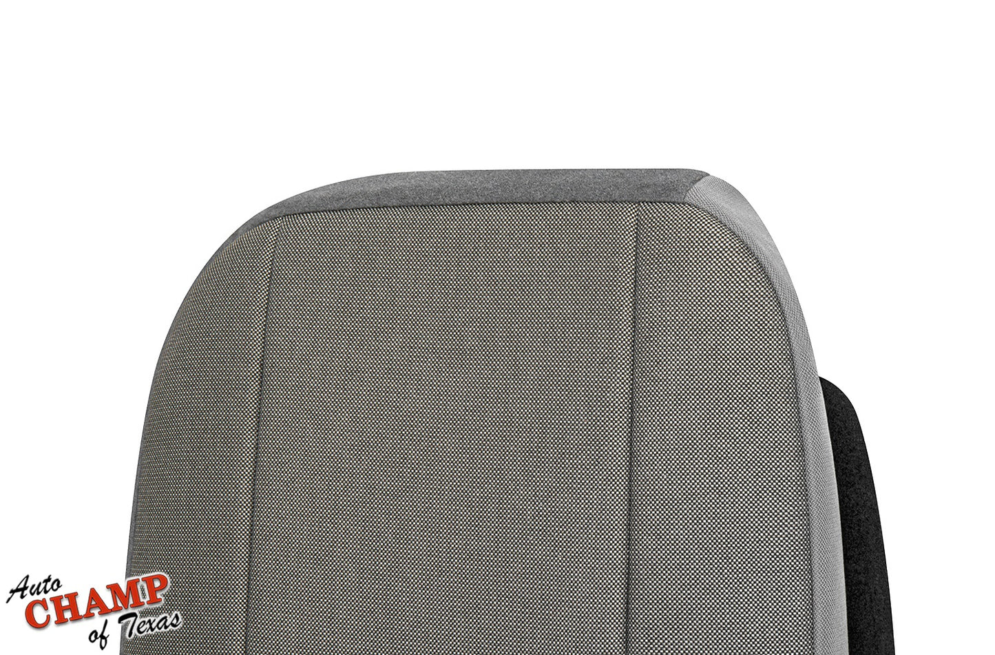 2000 2001 2002 ford ranger driver backrest seat cover graphite gray cloth auto champ of texas