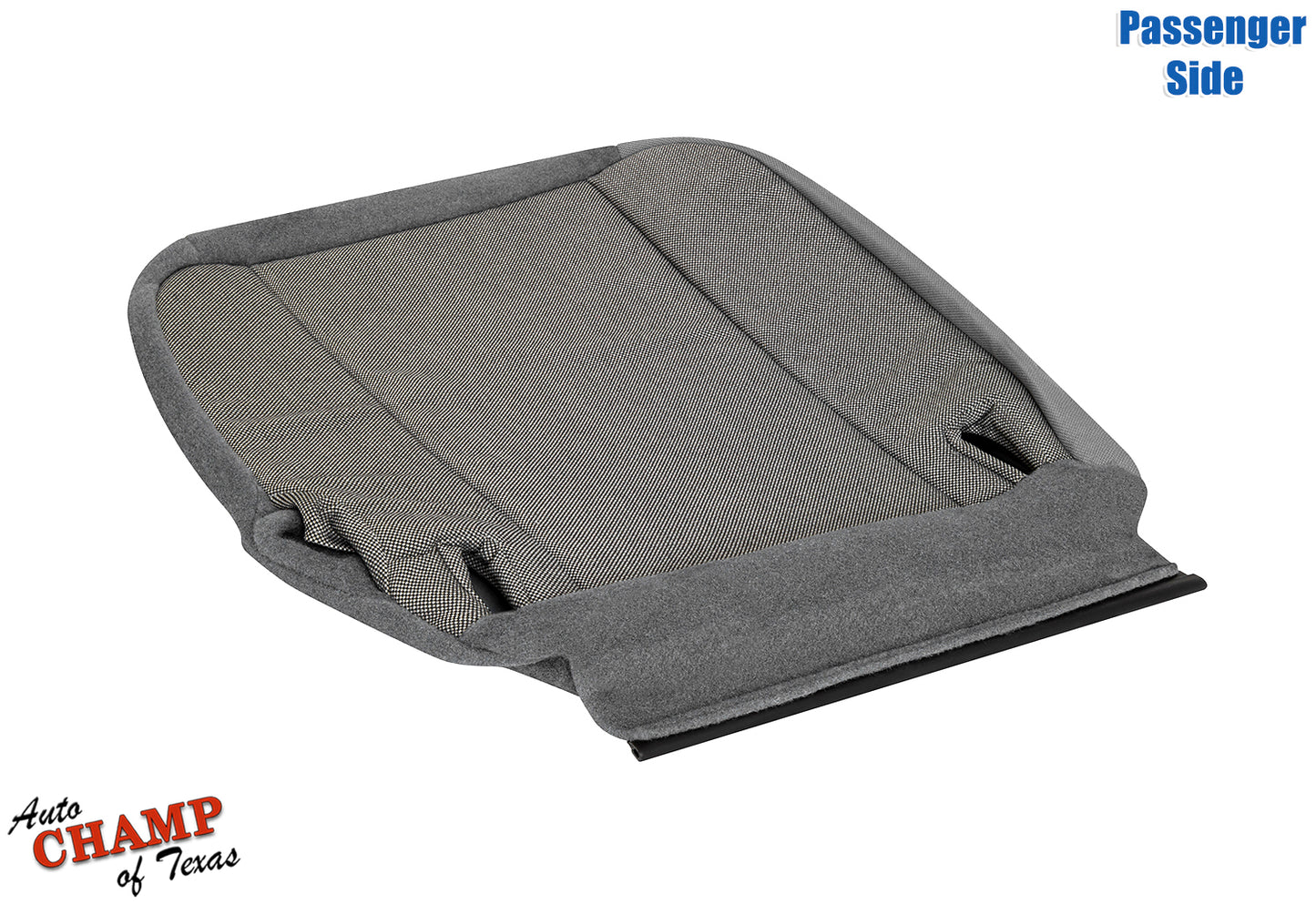 2000 2002 ford ranger passenger seat cover gray flat lay