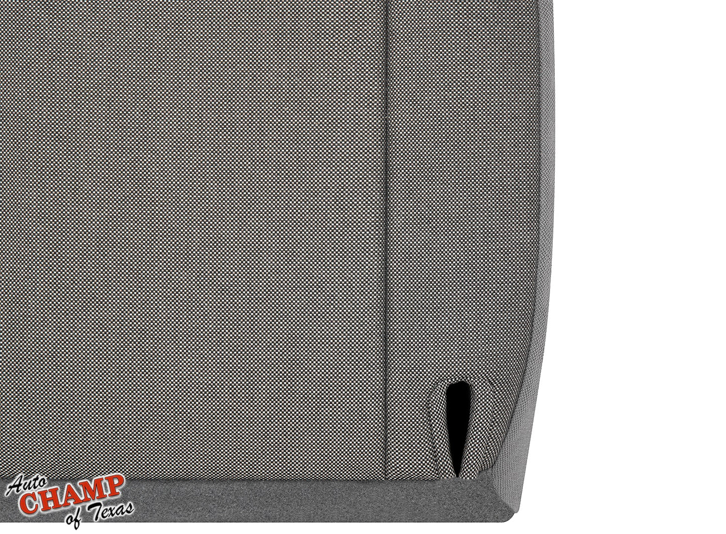 2000 2001 2002 ford ranger driver seat cover graphite gray close up corner view auto champ of texas