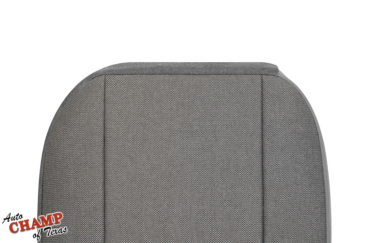 2000 2001 2002 ford ranger driver backrest seat cover graphite gray closeup auto champ of texas