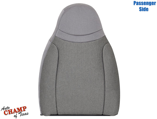 2010-2011 Ford Ranger passenger side lean back seat cover gray