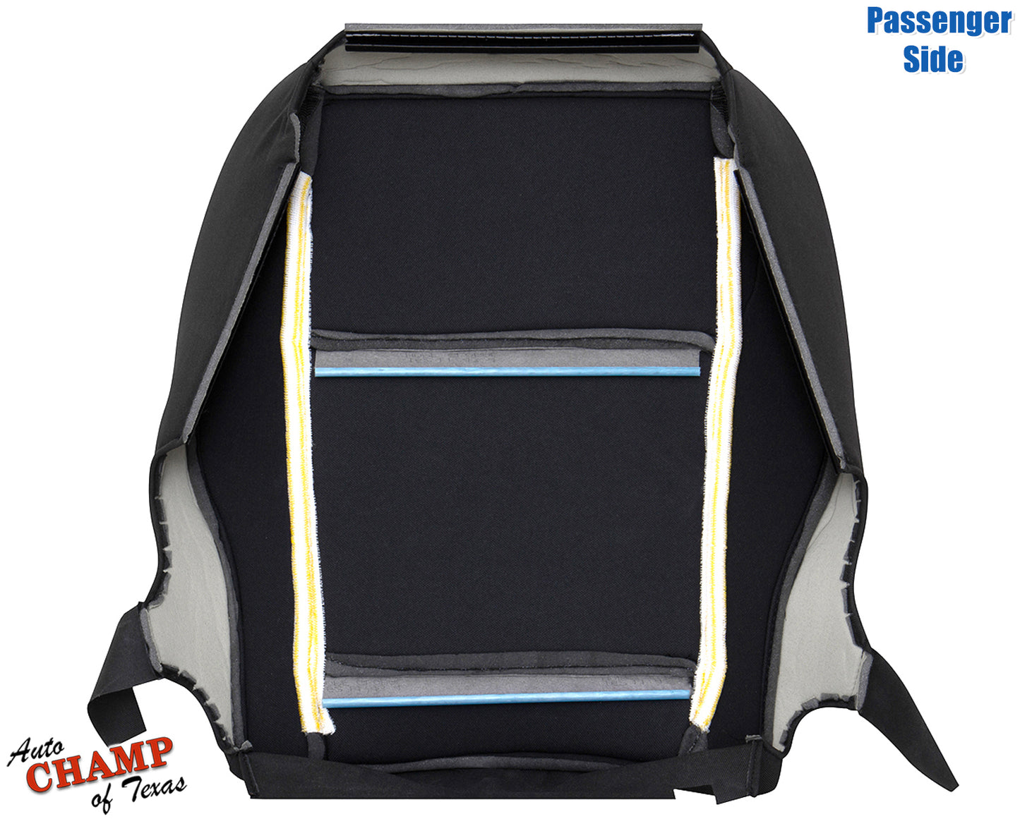 2014 2019 ford transit cloth seat cover black passenger side