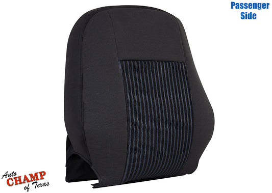 2014 2019 ford transit van passenger seat cover black fabric side