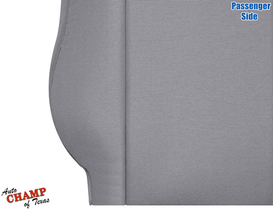 2014 2019 passenger side cloth seat cover pewter gray ford transit van