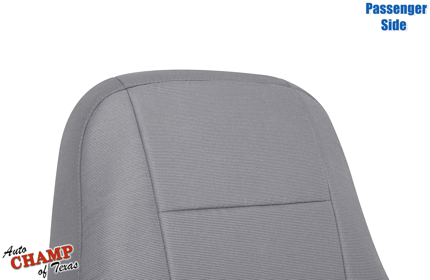 2014 2019 passenger side cloth seat cover pewter gray ford transit van